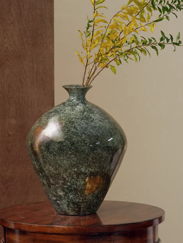 Verdant Classic Ceramic Vase