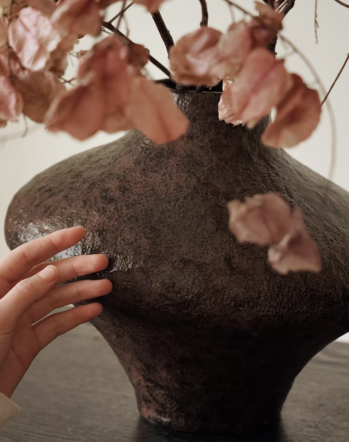 Patina Ceramic Vintage Vase
