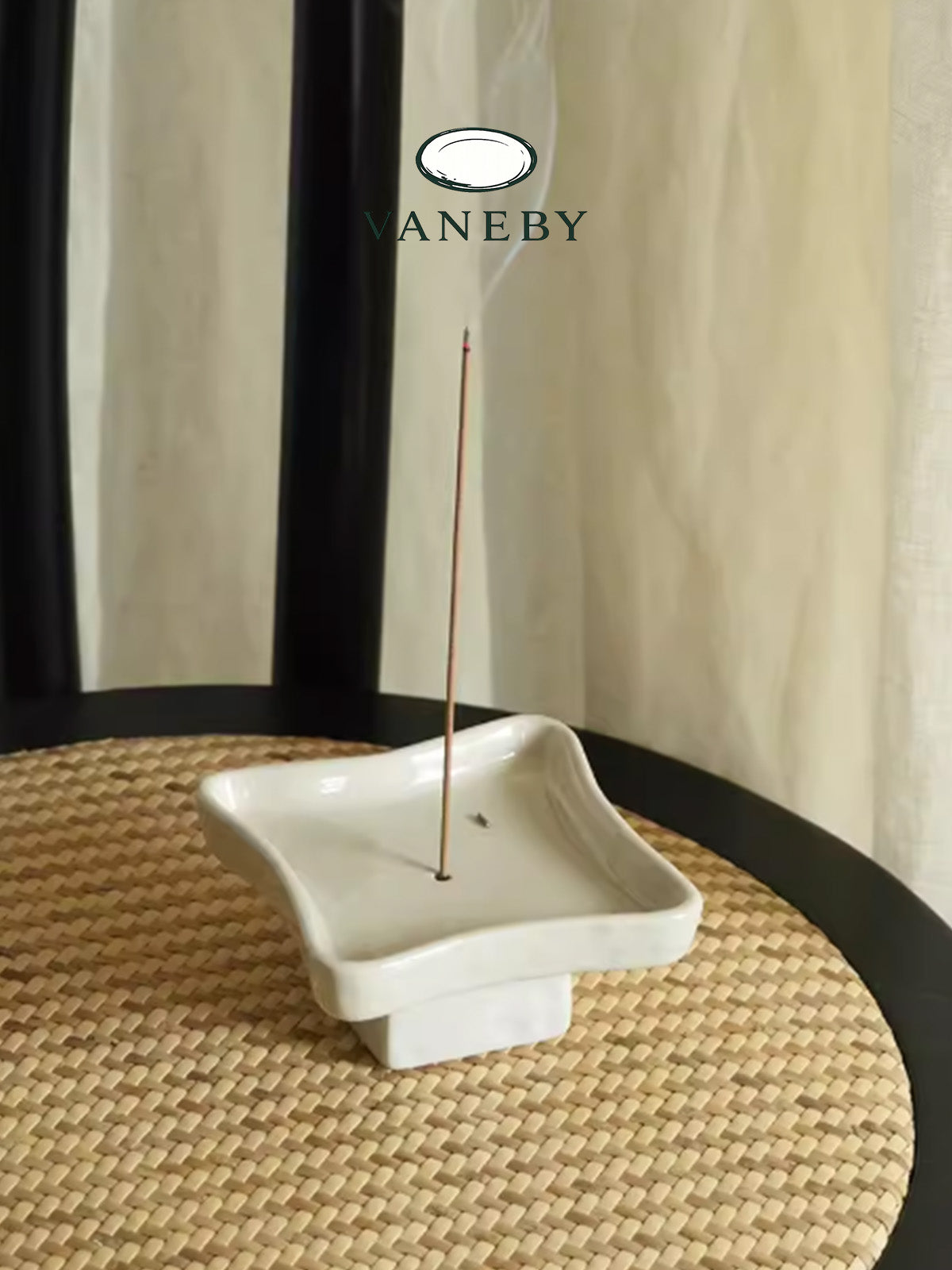 Zen Ash Ceramic Incense Tray