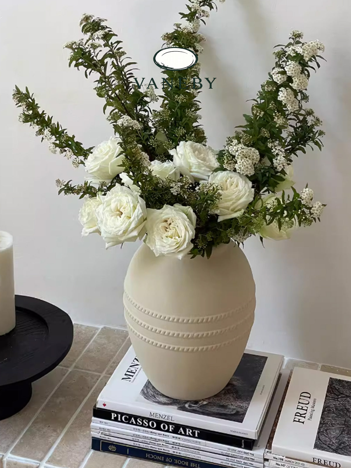 Provence Bloom Ceramic Vase
